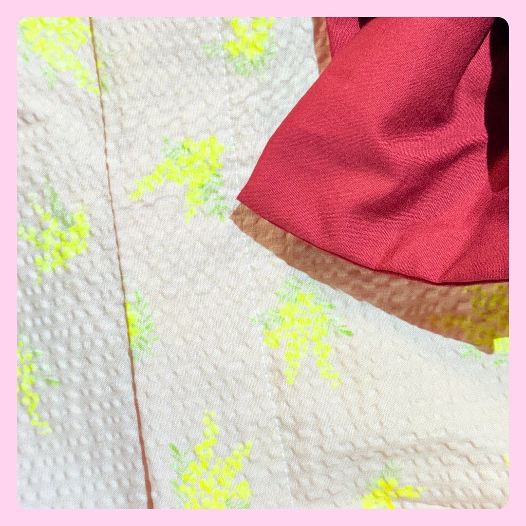 浴衣(ミモザ×赤) - 画像 (5)