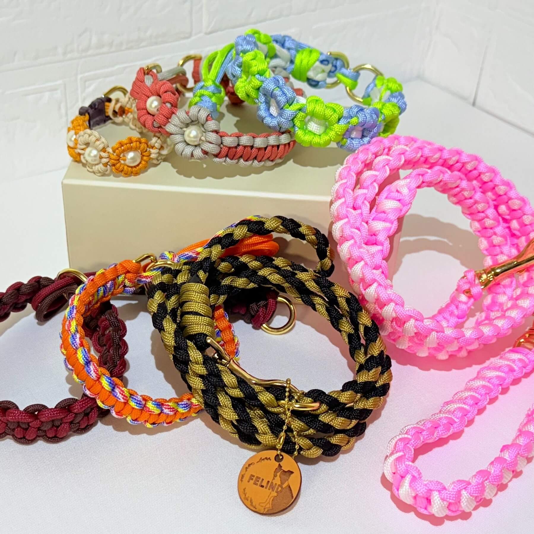 【素材別】ハンドメイドの犬用リードの選び方