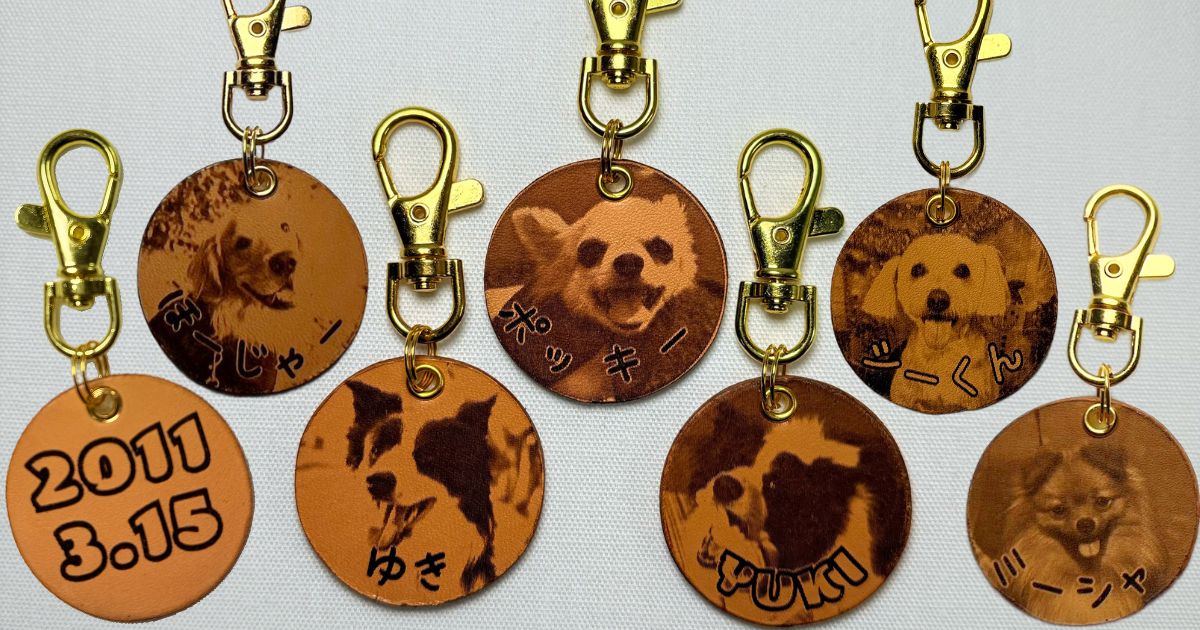 写真入りネームタグ メイン画像